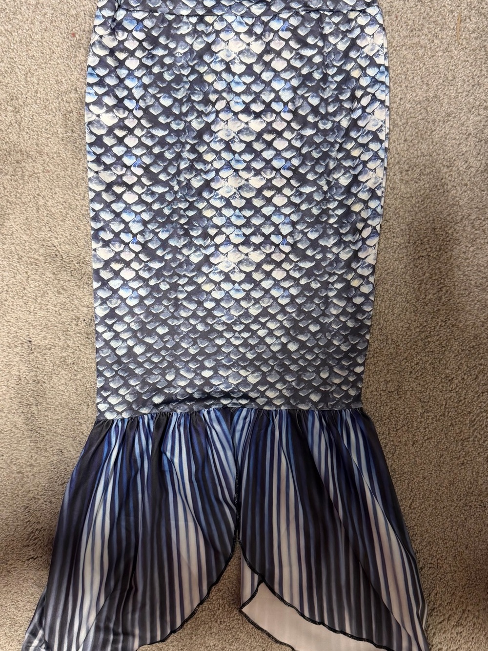 Girls skirt, mermaid inspired